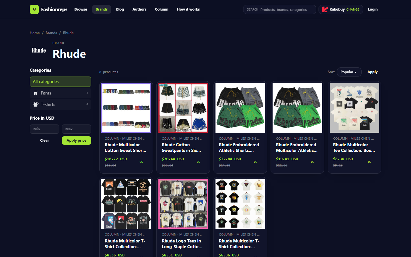 Verify Duplicate Rhude Listings: Style, Specs, Unique Link