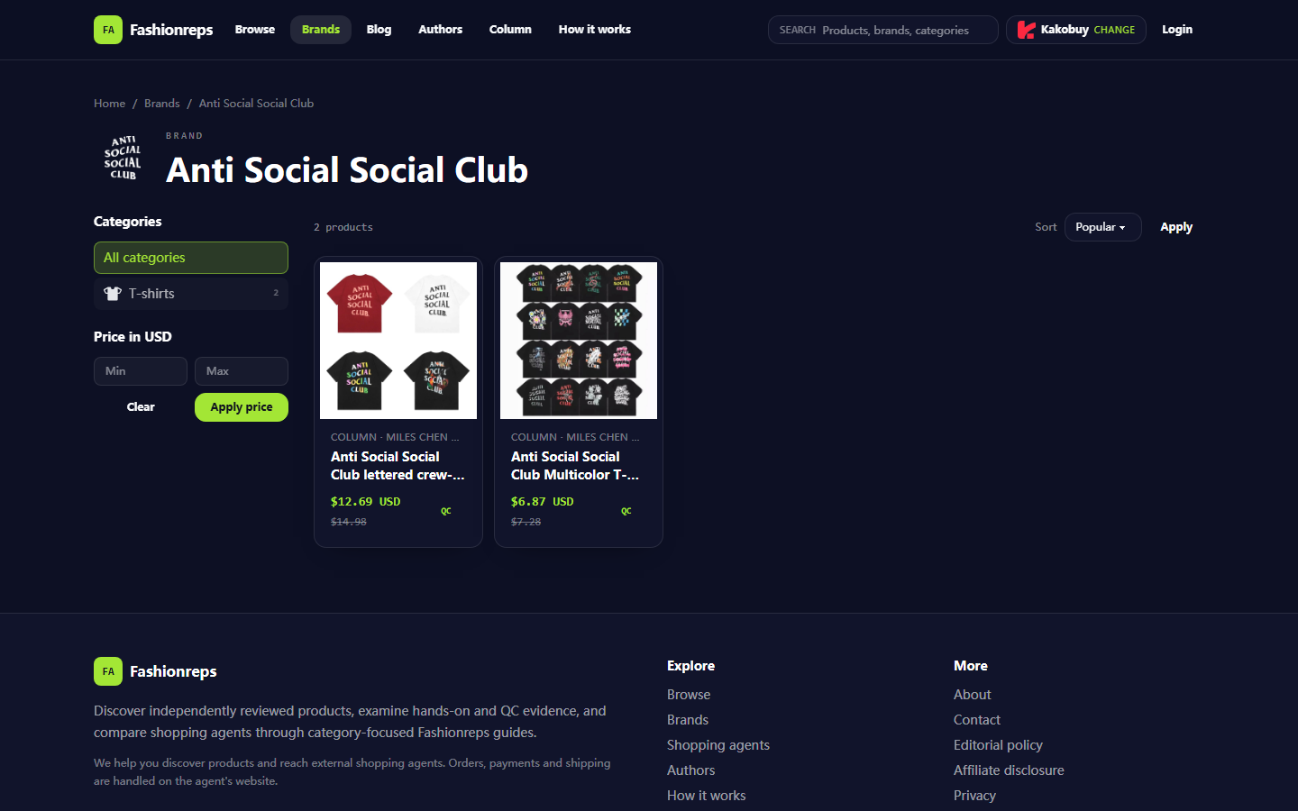 anti social social club Spreadsheet vs Google Sheets