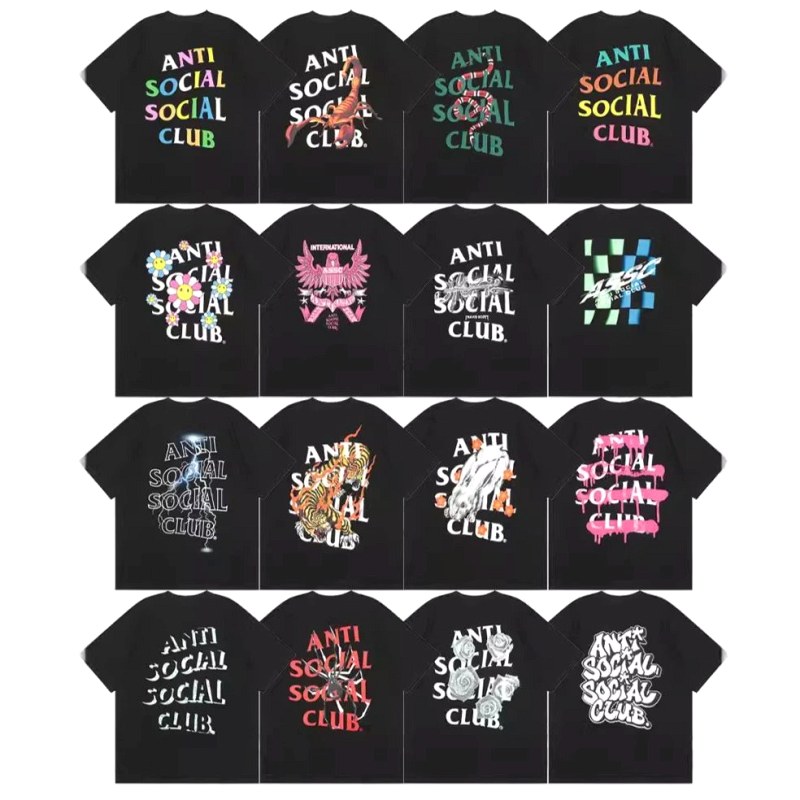 Revisión de la colección de camisetas multicolores de Anti Social Social Club: camisetas raglán de 230 g/m² probadas