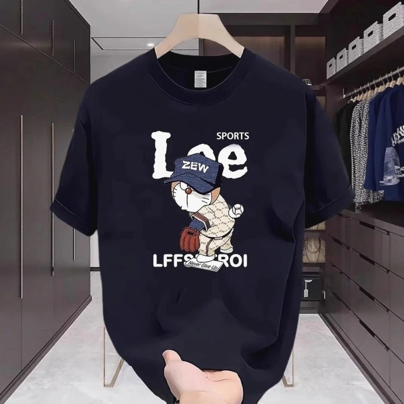 Test du t-shirt graphique noir Lee : coton 250 g lourd ou 200 g à 4,18 $